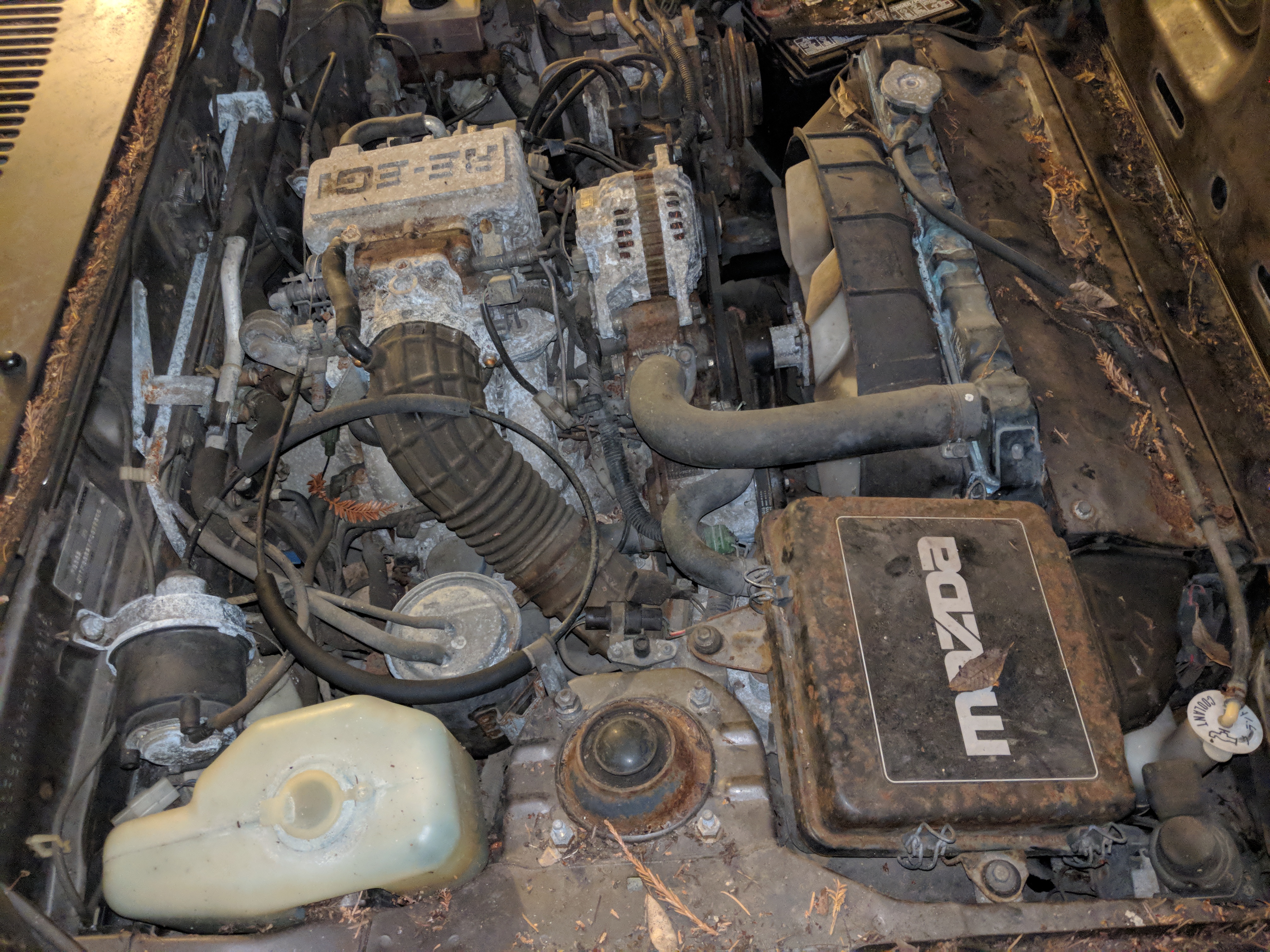 Engine bay teardown 2