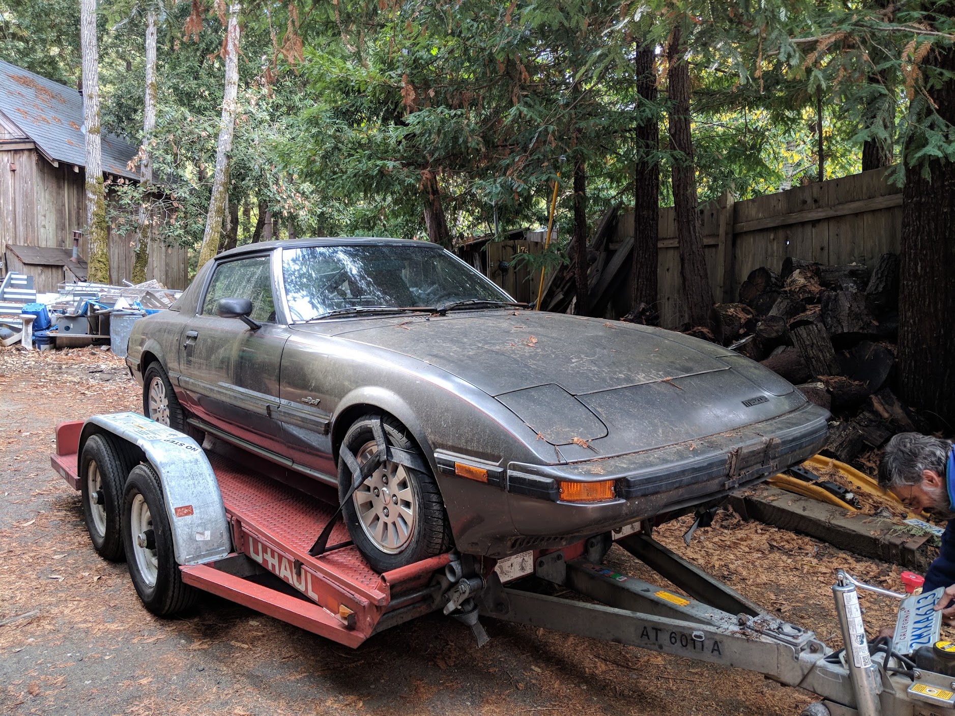 RX-7 driveway photo